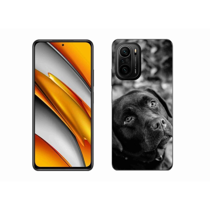 Gelový obal mmCase na mobil Xiaomi Poco F3 - labrador