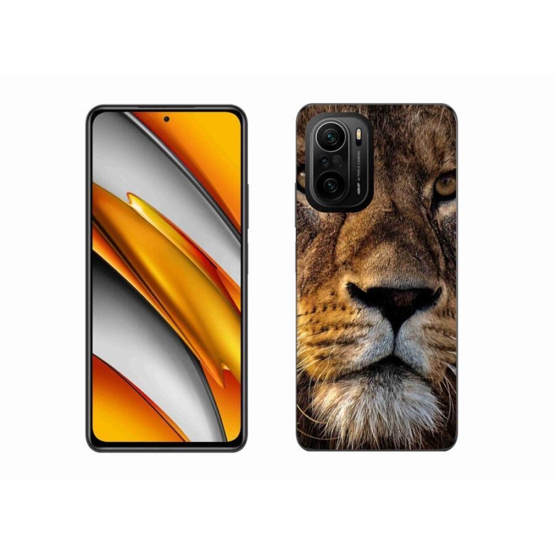 Gelový obal mmCase na mobil Xiaomi Poco F3 - lev