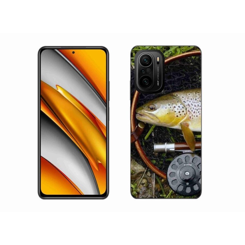 Gelový obal mmCase na mobil Xiaomi Poco F3 - pstruh 2