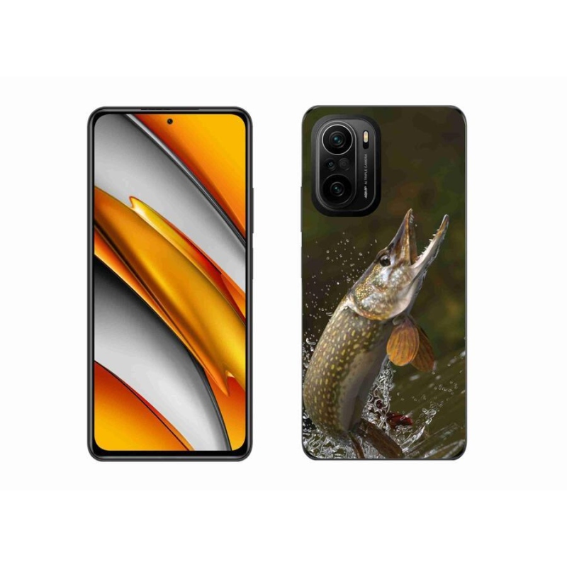 Gelový obal mmCase na mobil Xiaomi Poco F3 - štika