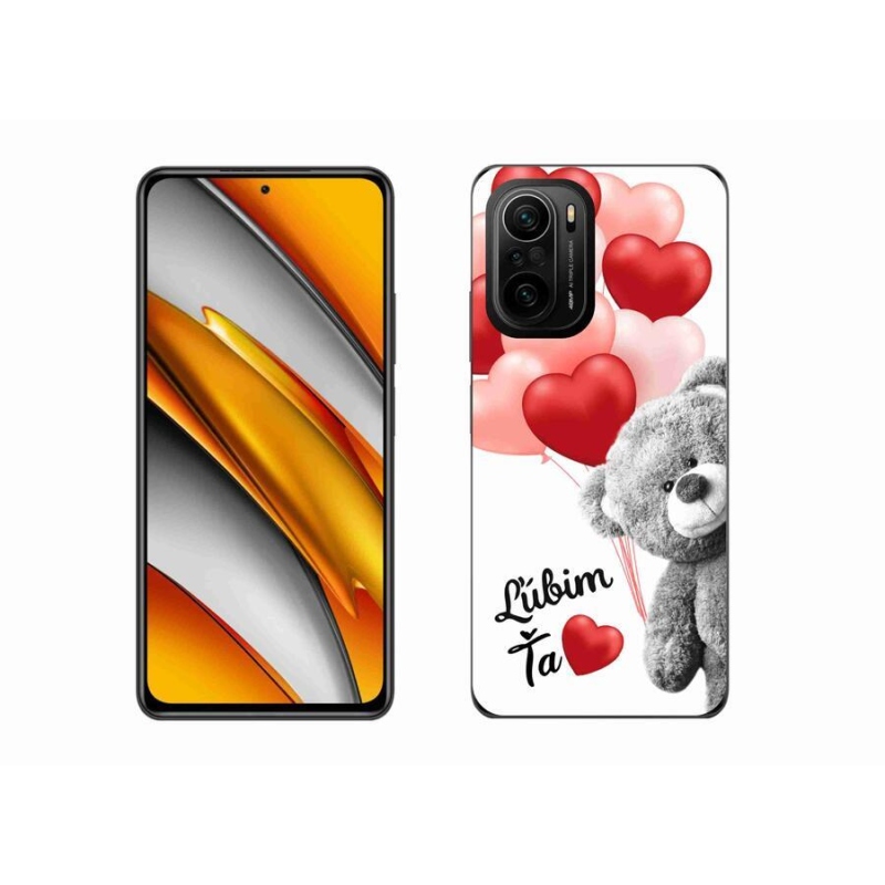 Gelový obal mmCase na mobil Xiaomi Poco F3 - ľúbim ťa sk