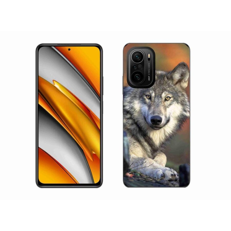 Gelový obal mmCase na mobil Xiaomi Poco F3 - vlk