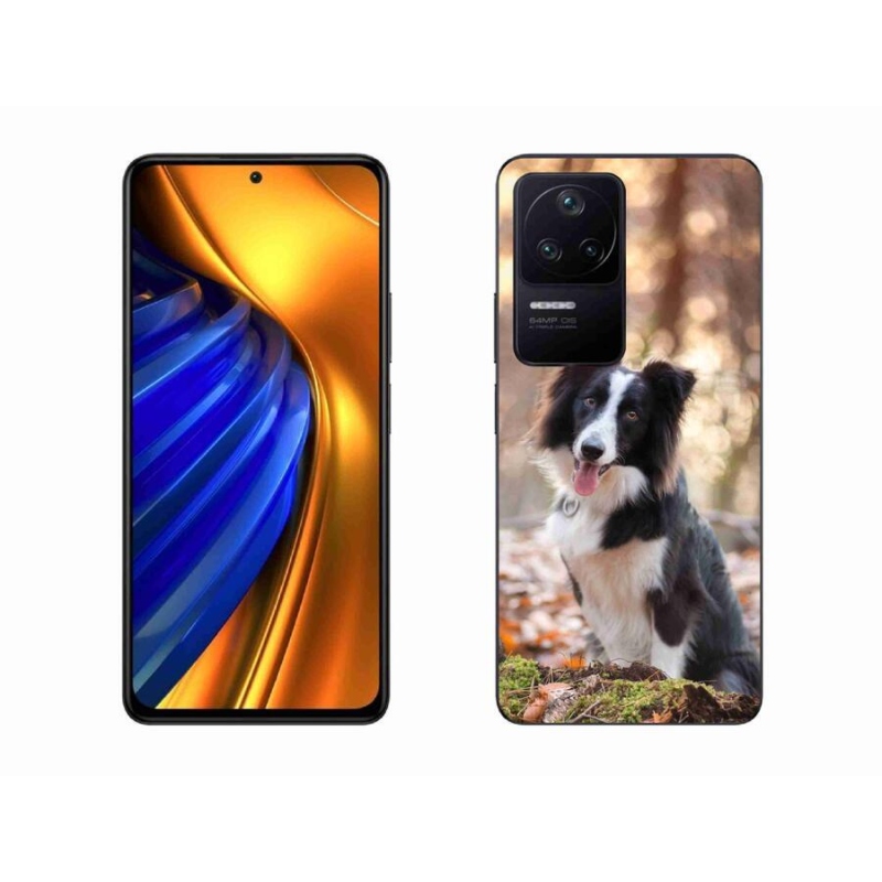 Gelový obal mmCase na mobil Xiaomi Poco F4 - border kolie 1