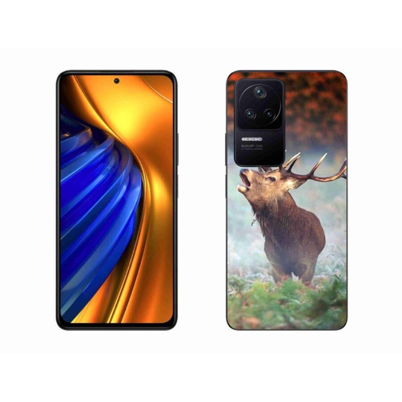 Gelový obal mmCase na mobil Xiaomi Poco F4 - jelen 2