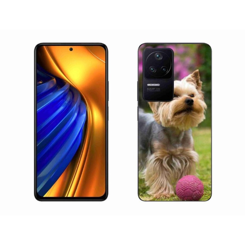 Gelový obal mmCase na mobil Xiaomi Poco F4 - jorkšír 4