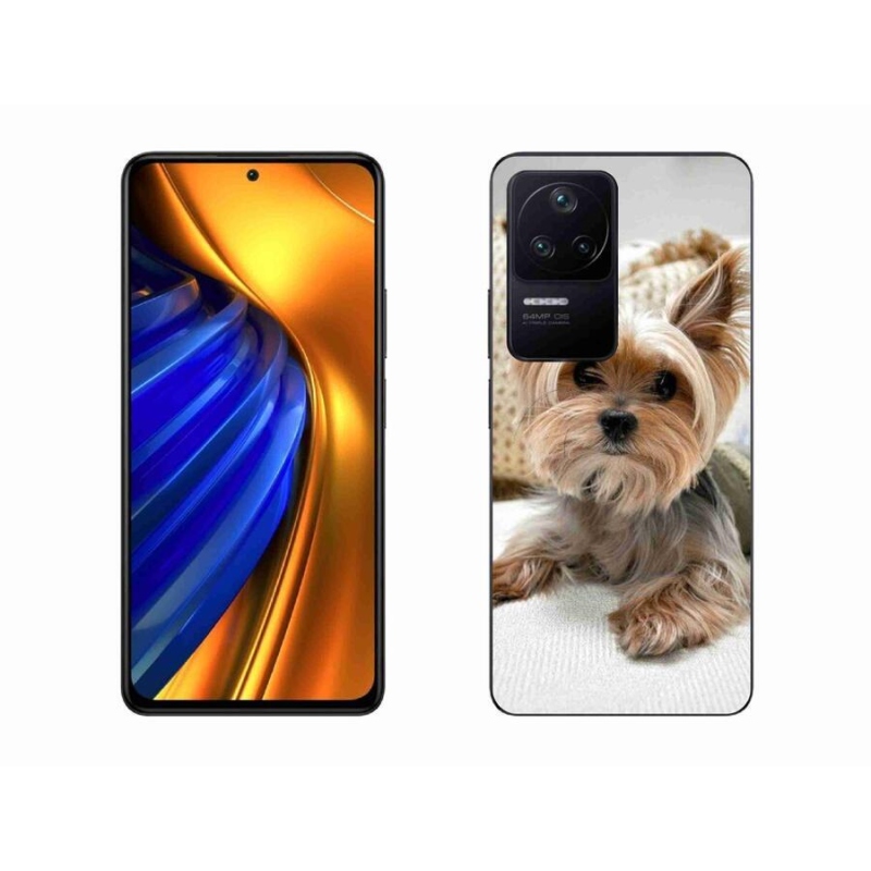 Gelový obal mmCase na mobil Xiaomi Poco F4 - jorkšír 5