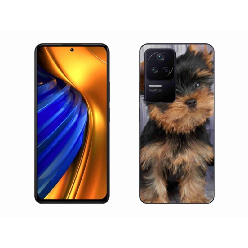 Gelový obal mmCase na mobil Xiaomi Poco F4 - jorkšír 9