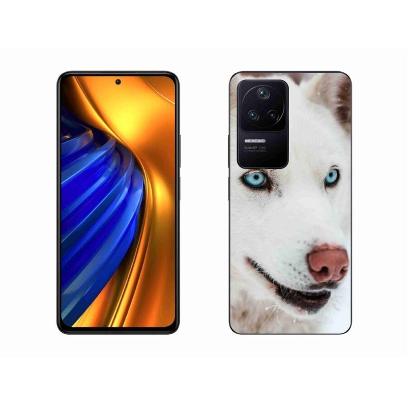 Gelový obal mmCase na mobil Xiaomi Poco F4 - psí pohled