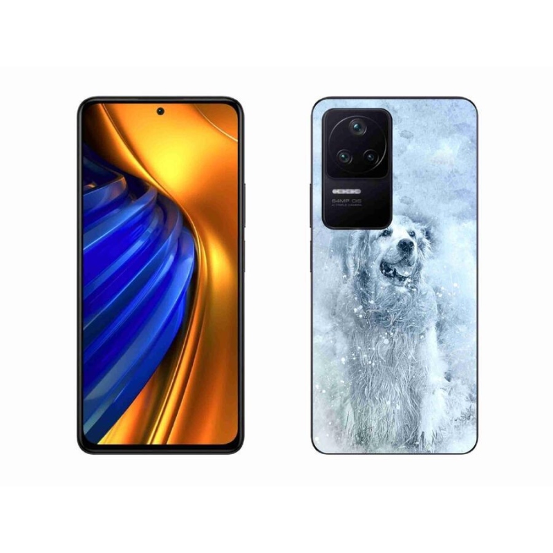 Gelový obal mmCase na mobil Xiaomi Poco F4 - retrívr