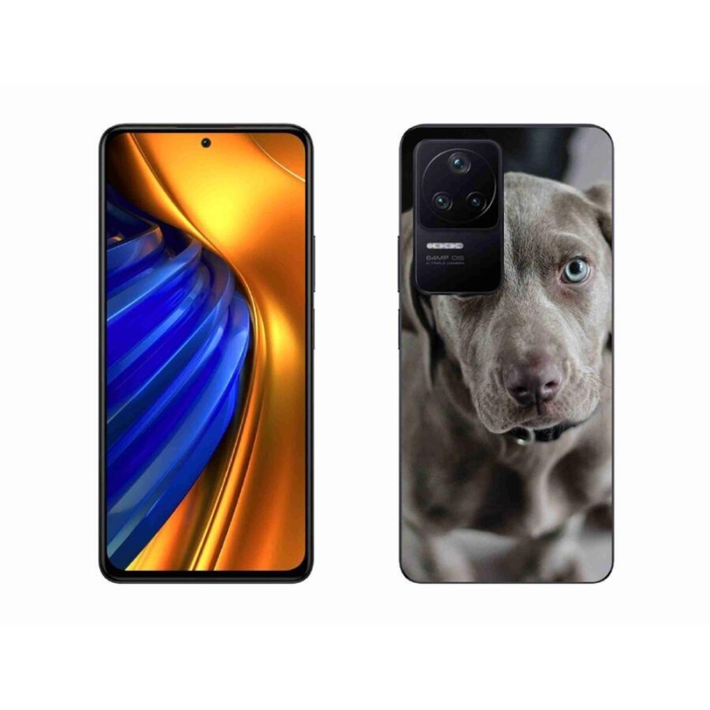 Gelový obal mmCase na mobil Xiaomi Poco F4 - výmarský ohař