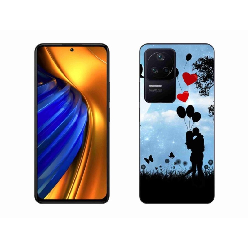Gelový obal mmCase na mobil Xiaomi Poco F4 - zamilovaný pár