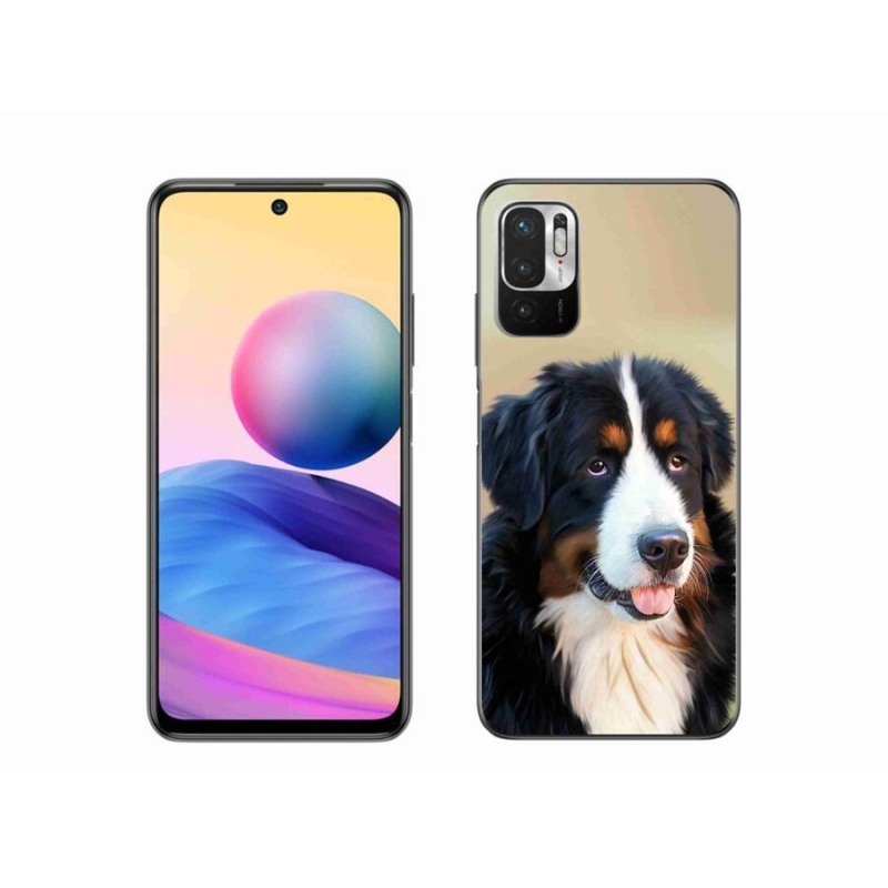 Gelový obal mmCase na mobil Xiaomi Poco M3 Pro/5G - bernský salašnický pes