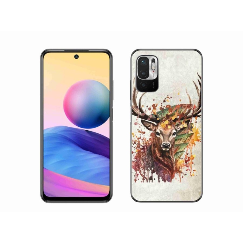 Gelový obal mmCase na mobil Xiaomi Poco M3 Pro/5G - jelen 1