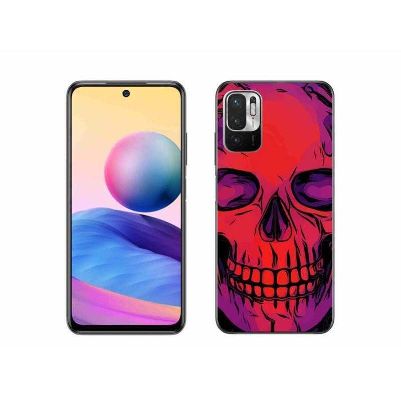 Gelový obal mmCase na mobil Xiaomi Poco M3 Pro/5G - lebka