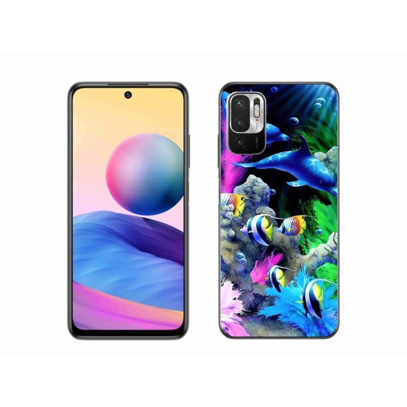 Gelový obal mmCase na mobil Xiaomi Poco M3 Pro/5G - mořský svět