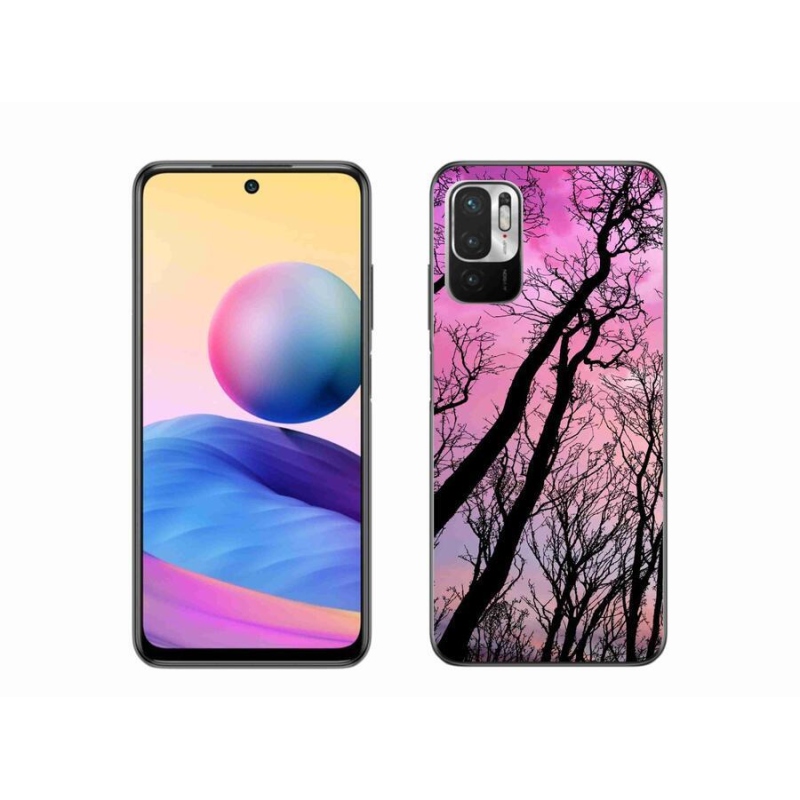 Gelový obal mmCase na mobil Xiaomi Poco M3 Pro/5G - opadané stromy