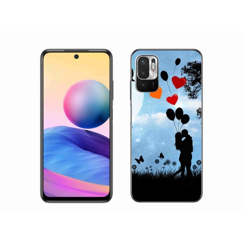 Gelový obal mmCase na mobil Xiaomi Poco M3 Pro/5G - zamilovaný pár
