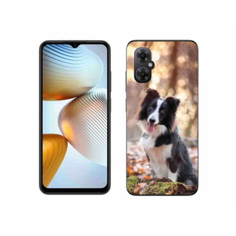 Gelový obal mmCase na mobil Xiaomi Poco M4 5G - border kolie 1