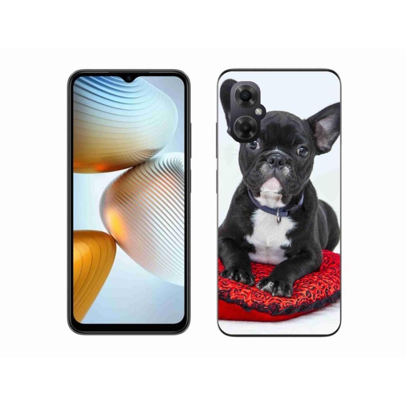 Gelový obal mmCase na mobil Xiaomi Poco M4 5G - buldok