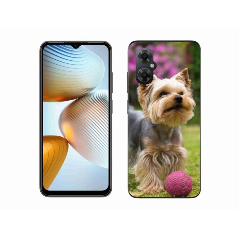 Gelový obal mmCase na mobil Xiaomi Poco M4 5G - jorkšír 4