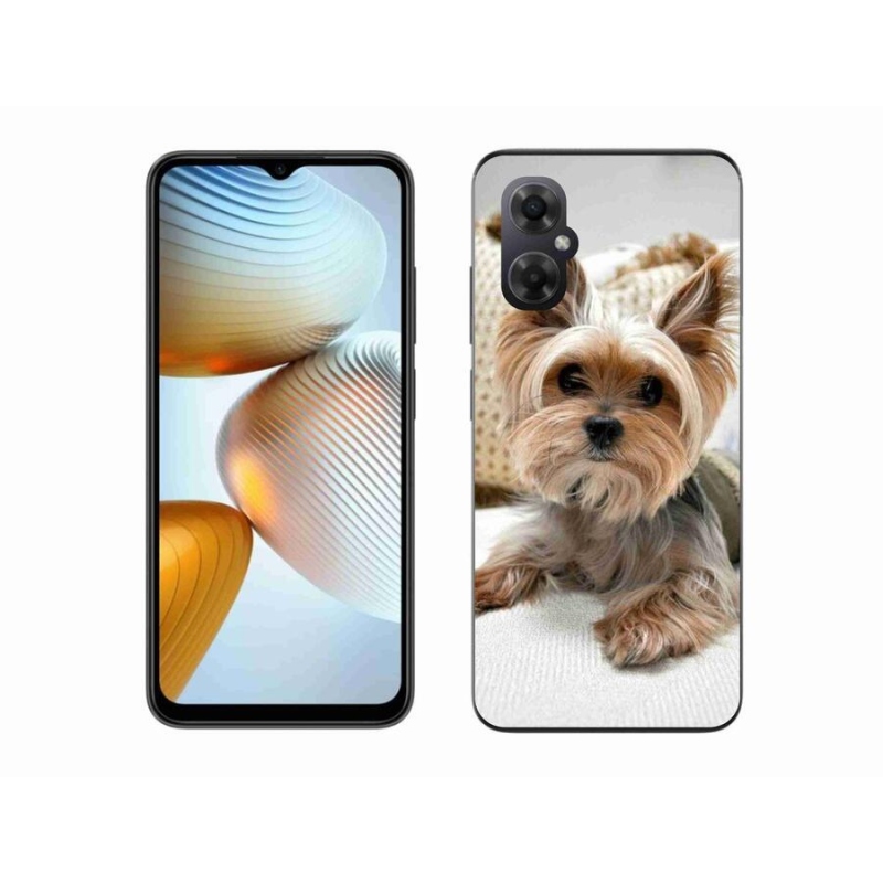 Gelový obal mmCase na mobil Xiaomi Poco M4 5G - jorkšír 5