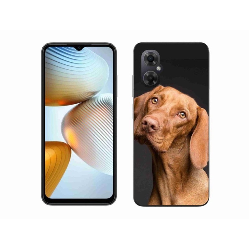 Gelový obal mmCase na mobil Xiaomi Poco M4 5G - maďarský ohař