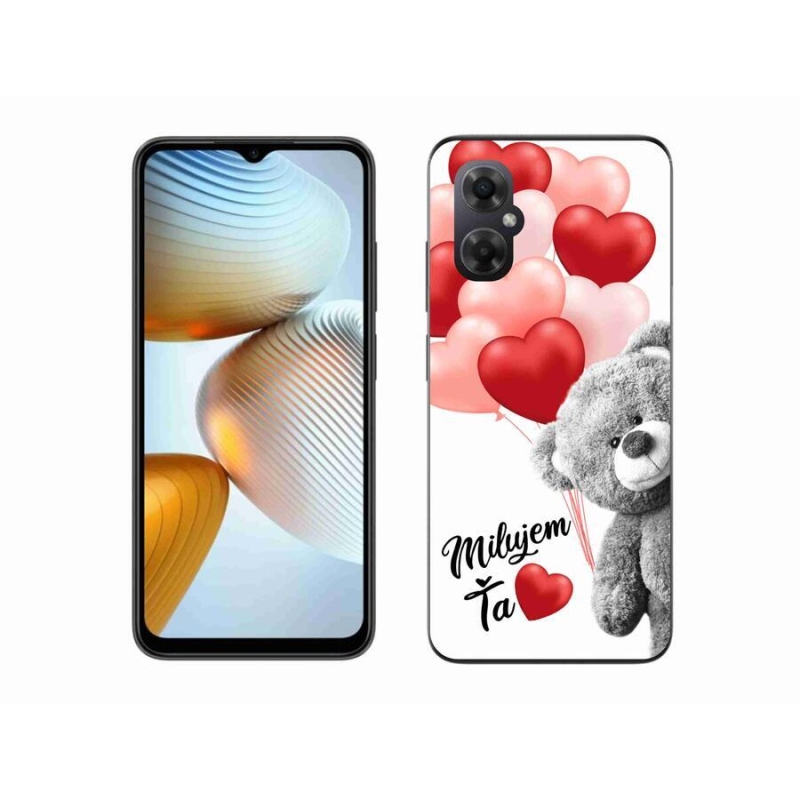 Gelový obal mmCase na mobil Xiaomi Poco M4 5G - milujem Ťa sk