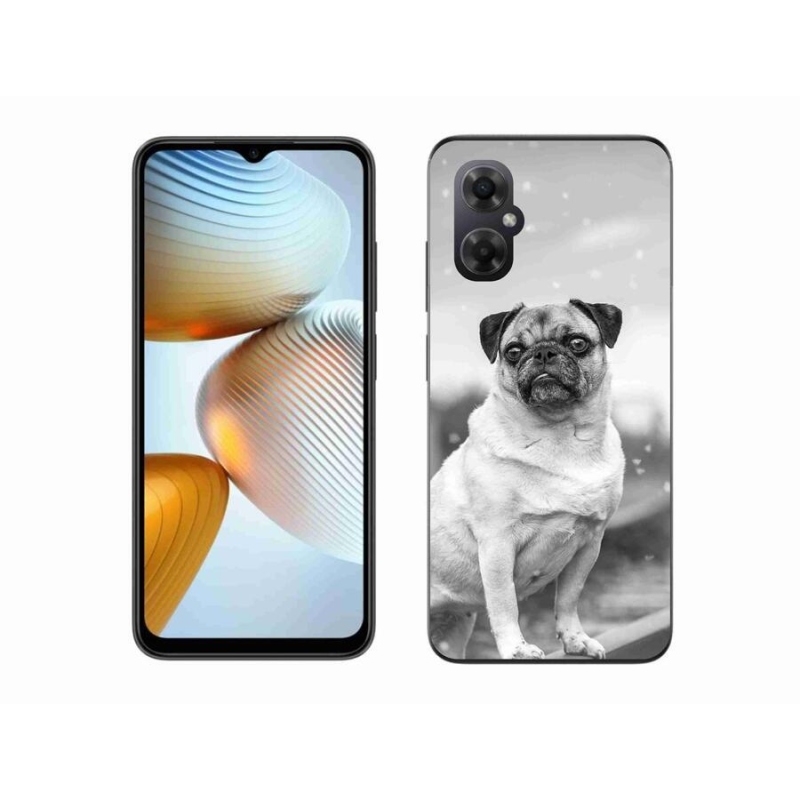Gelový obal mmCase na mobil Xiaomi Poco M4 5G - mops
