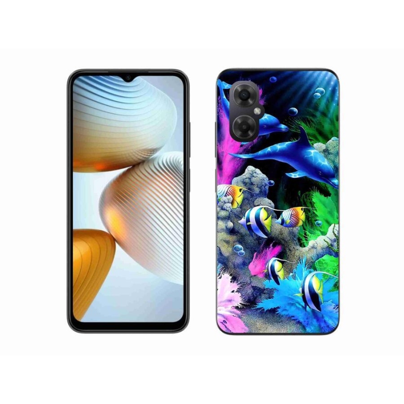 Gelový obal mmCase na mobil Xiaomi Poco M4 5G - mořský svět