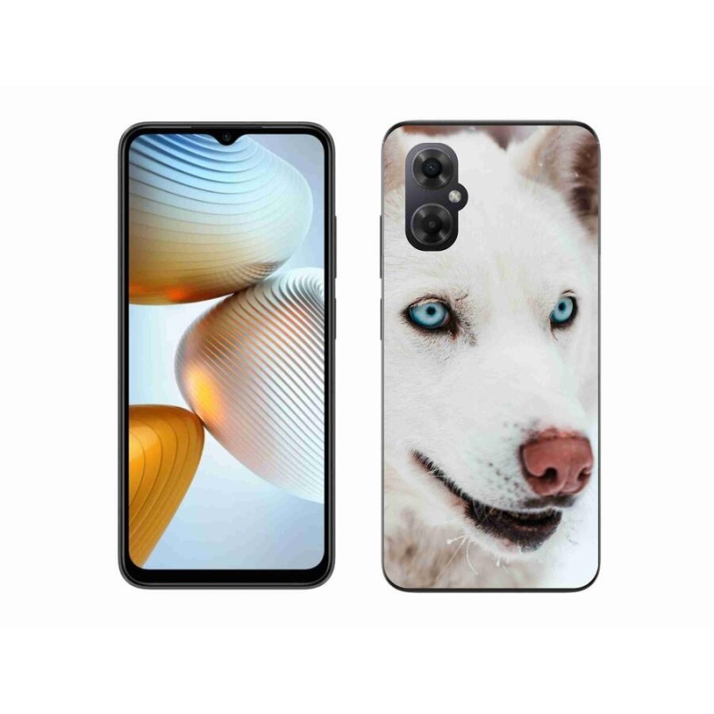 Gelový obal mmCase na mobil Xiaomi Poco M4 5G - psí pohled