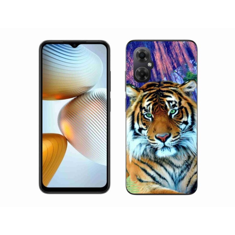 Gelový obal mmCase na mobil Xiaomi Poco M4 5G - tygr