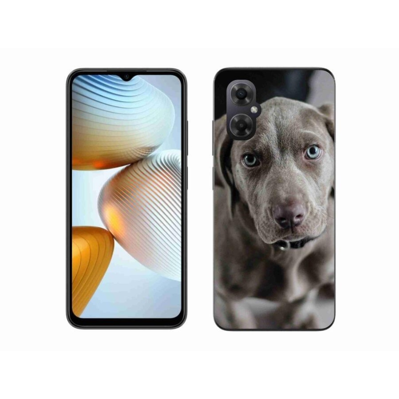 Gelový obal mmCase na mobil Xiaomi Poco M4 5G - výmarský ohař