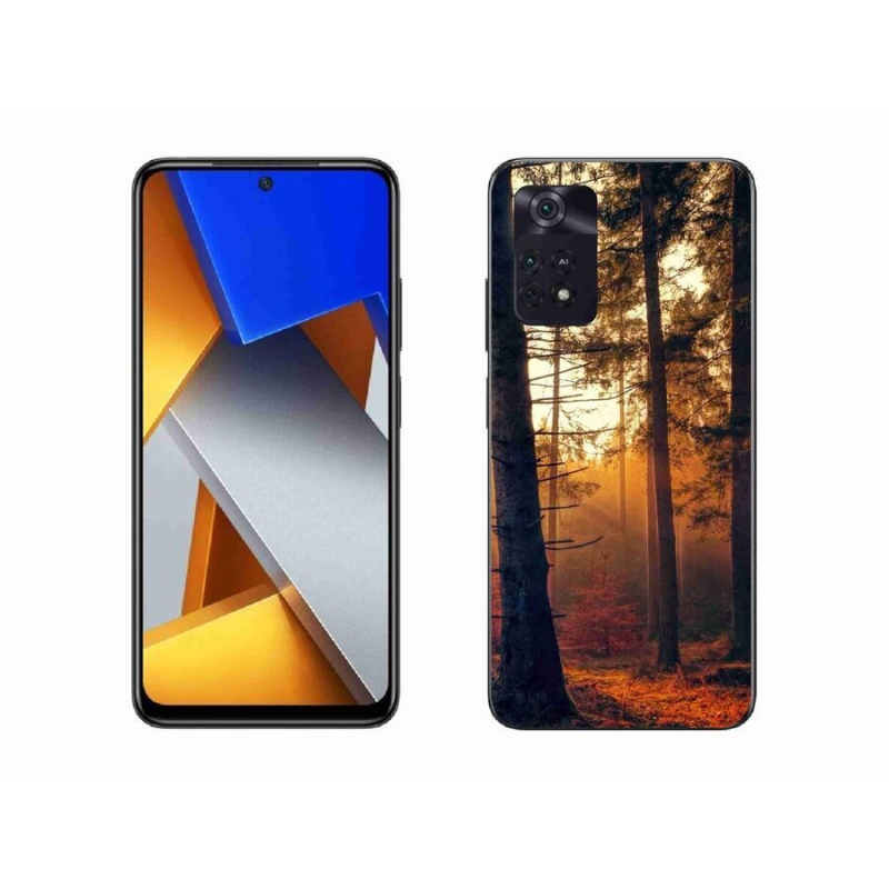 Gelový obal mmCase na mobil Xiaomi Poco M4 Pro 4G - les