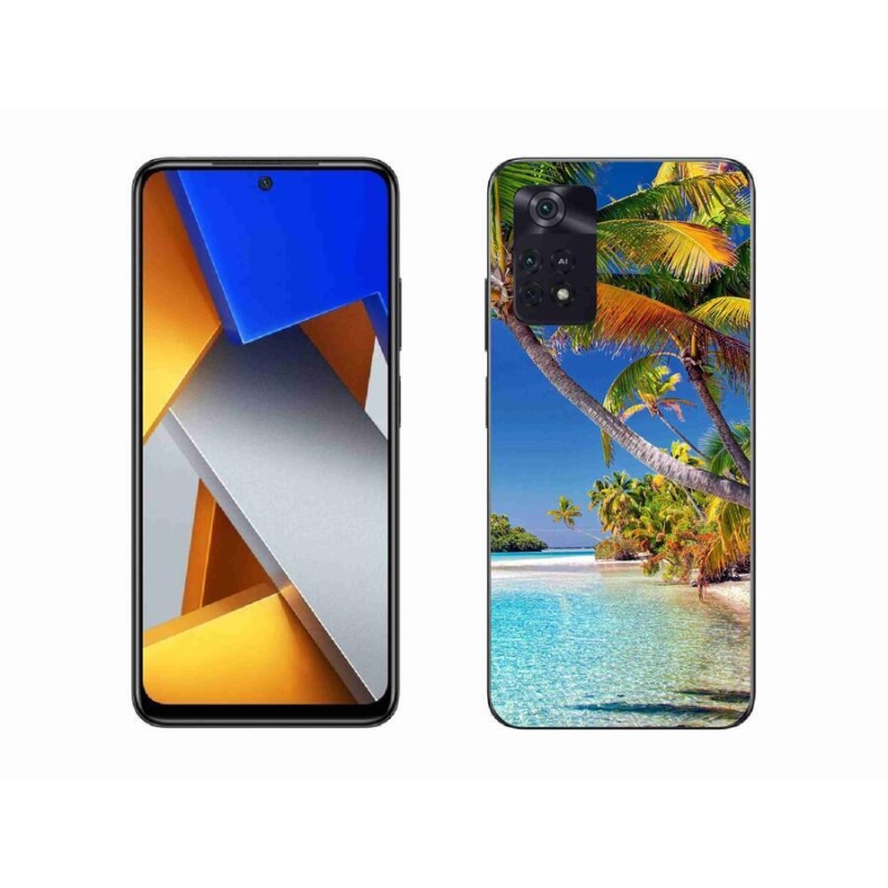 Gelový obal mmCase na mobil Xiaomi Poco M4 Pro 4G - mořská pláž
