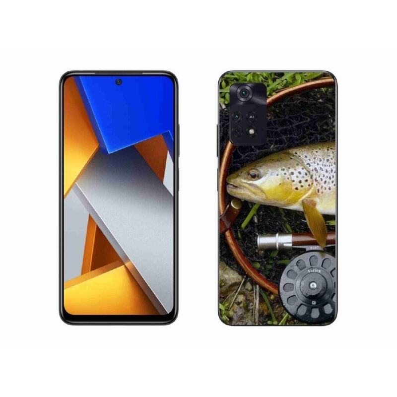 Gelový obal mmCase na mobil Xiaomi Poco M4 Pro 4G - pstruh 2