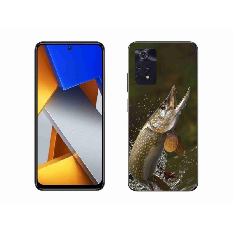 Gelový obal mmCase na mobil Xiaomi Poco M4 Pro 4G - štika