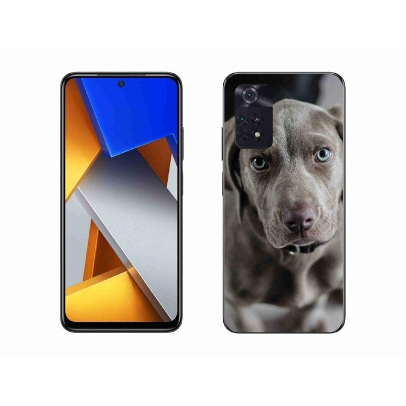 Gelový obal mmCase na mobil Xiaomi Poco M4 Pro 4G - výmarský ohař