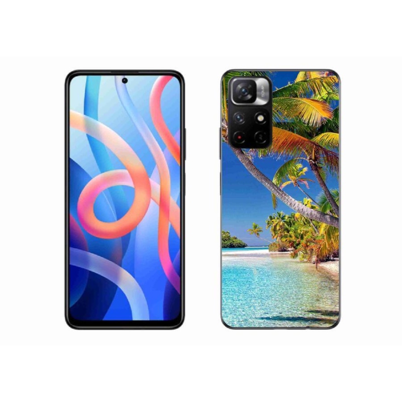Gelový obal mmCase na mobil Xiaomi Poco M4 Pro 5G - mořská pláž