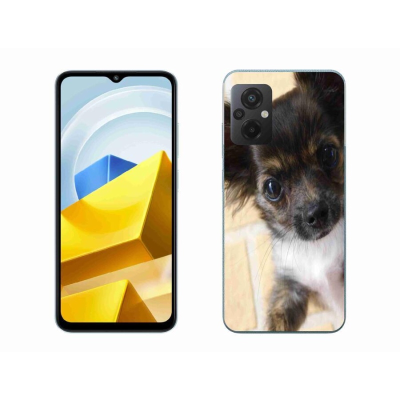 Gelový obal mmCase na mobil Xiaomi Poco M5 4G - čivava 2