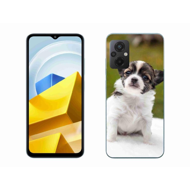 Gelový obal mmCase na mobil Xiaomi Poco M5 4G - čivava 4