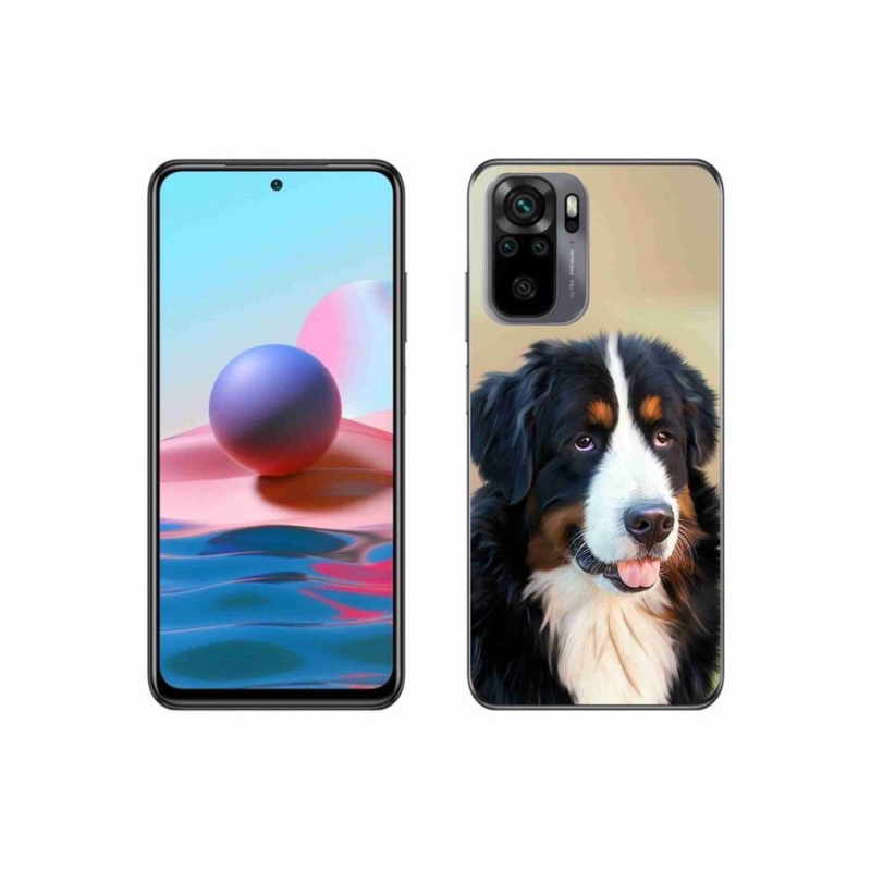 Gelový obal mmCase na mobil Xiaomi Poco M5s - bernský salašnický pes