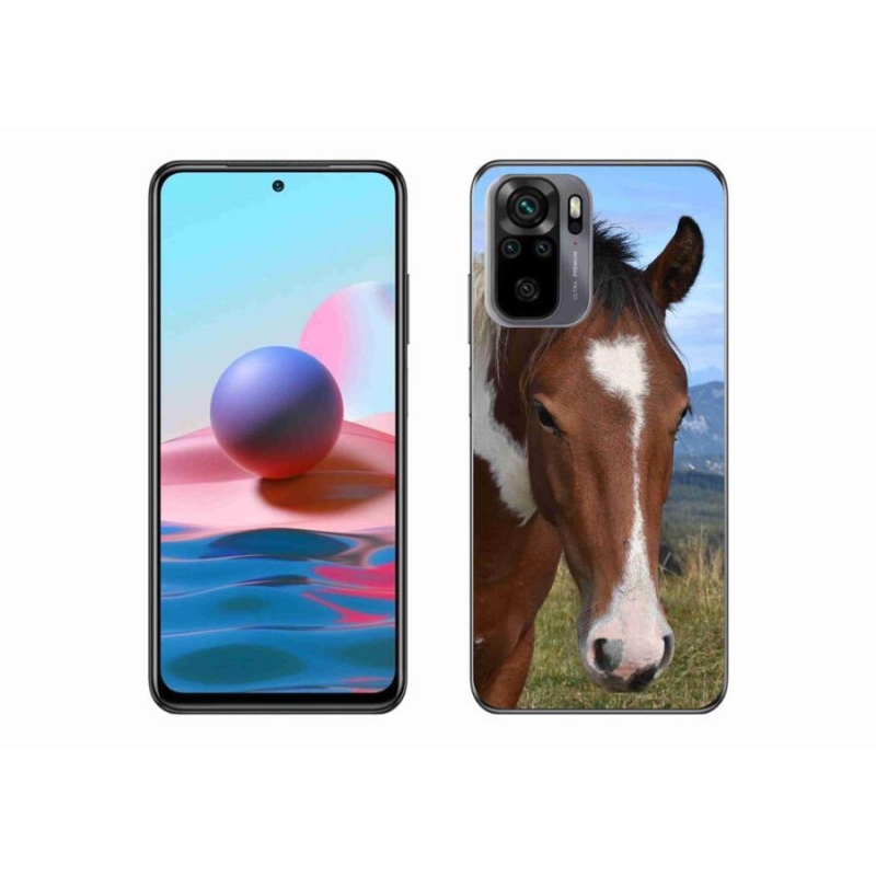 Gelový obal mmCase na mobil Xiaomi Poco M5s - hnědý kůň