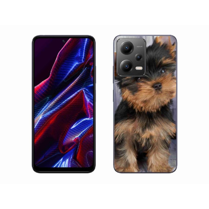 Gelový obal mmCase na mobil Xiaomi Poco X5 5G - jorkšír 9