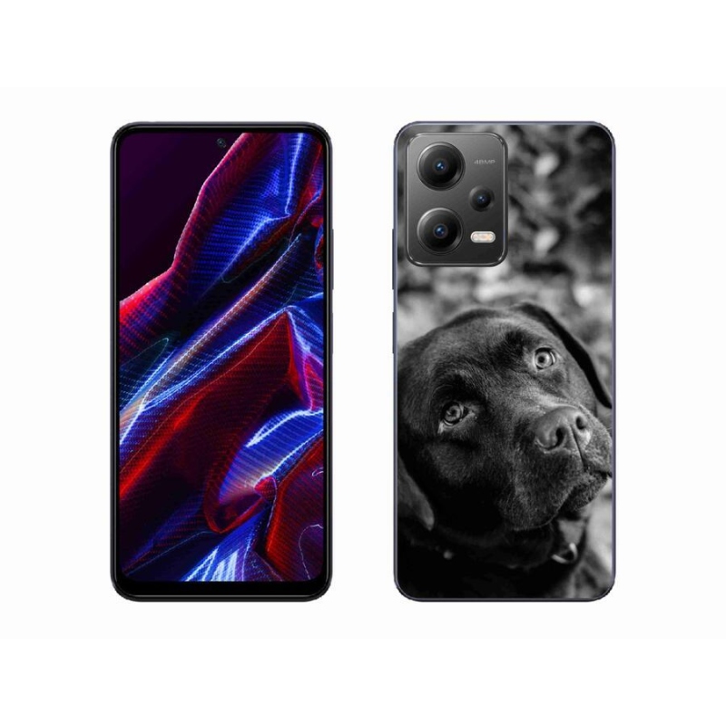 Gelový obal mmCase na mobil Xiaomi Poco X5 5G - labrador