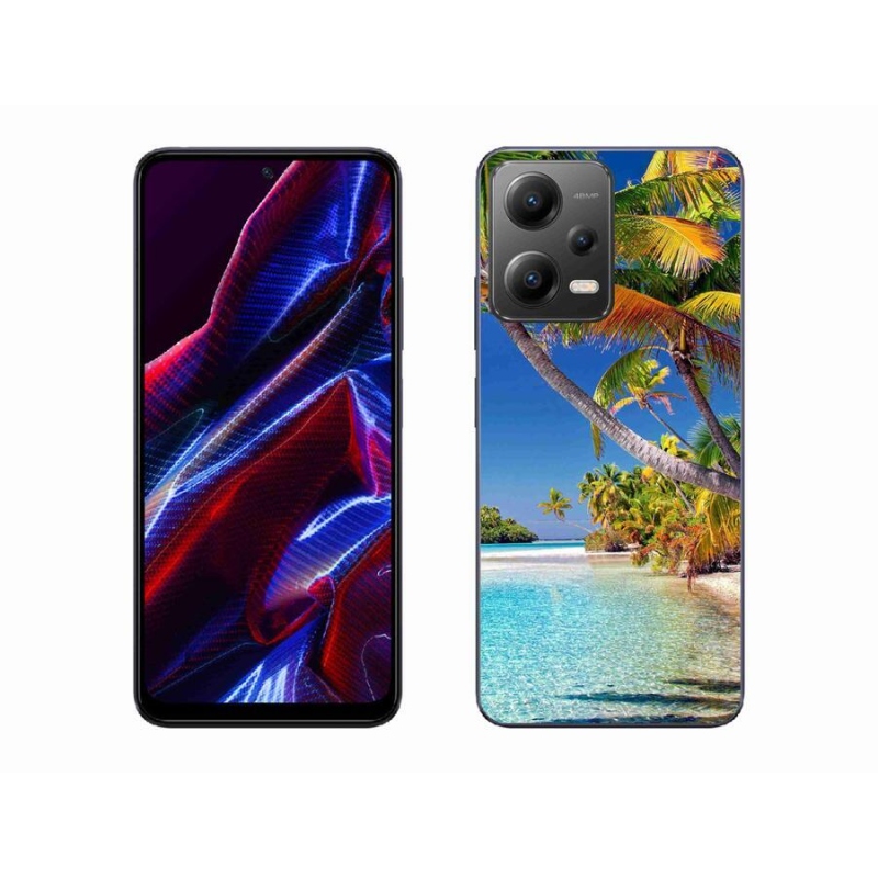 Gelový obal mmCase na mobil Xiaomi Poco X5 5G - mořská pláž