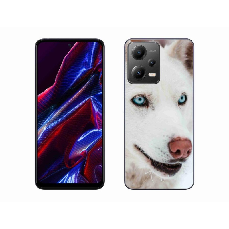 Gelový obal mmCase na mobil Xiaomi Poco X5 5G - psí pohled
