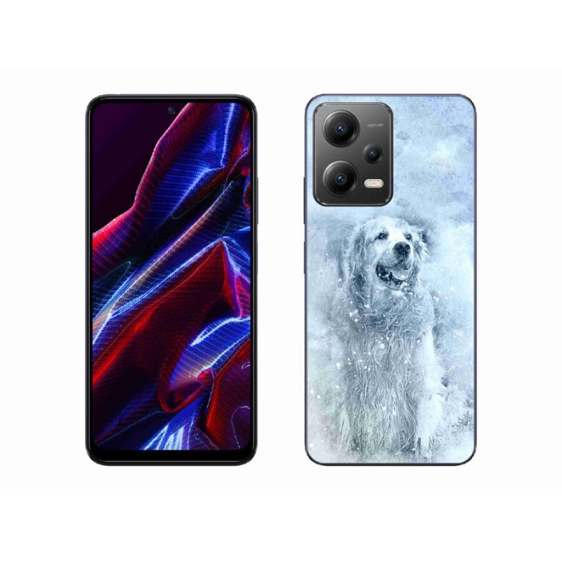 Gelový obal mmCase na mobil Xiaomi Poco X5 5G - retrívr
