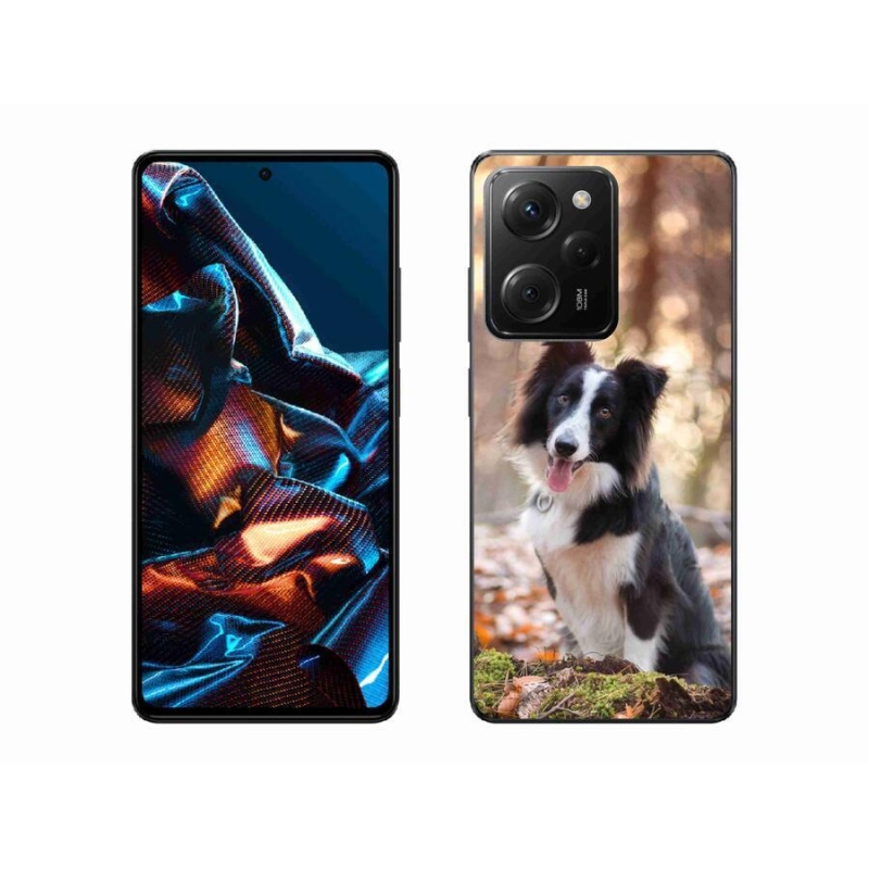 Gelový obal mmCase na mobil Xiaomi Poco X5 Pro 5G - border kolie 1