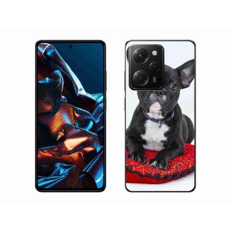 Gelový obal mmCase na mobil Xiaomi Poco X5 Pro 5G - buldok