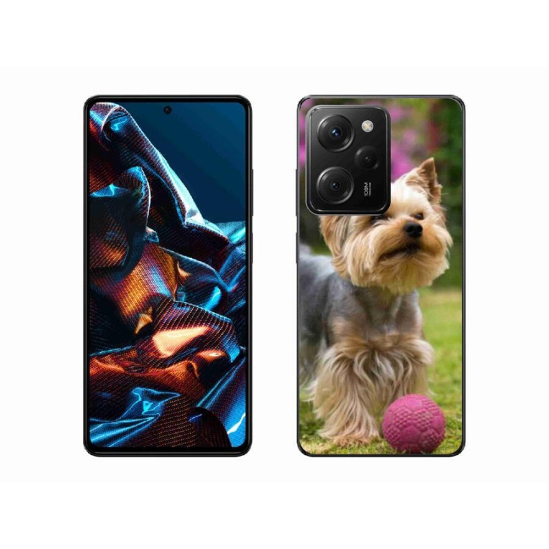 Gelový obal mmCase na mobil Xiaomi Poco X5 Pro 5G - jorkšír 4